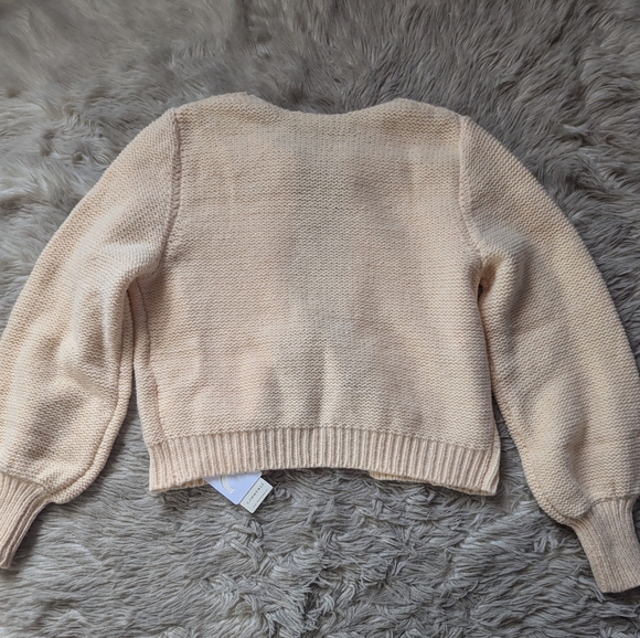 NWT Commense Crew Neck Bow Knit Top - Picture 9 of 12